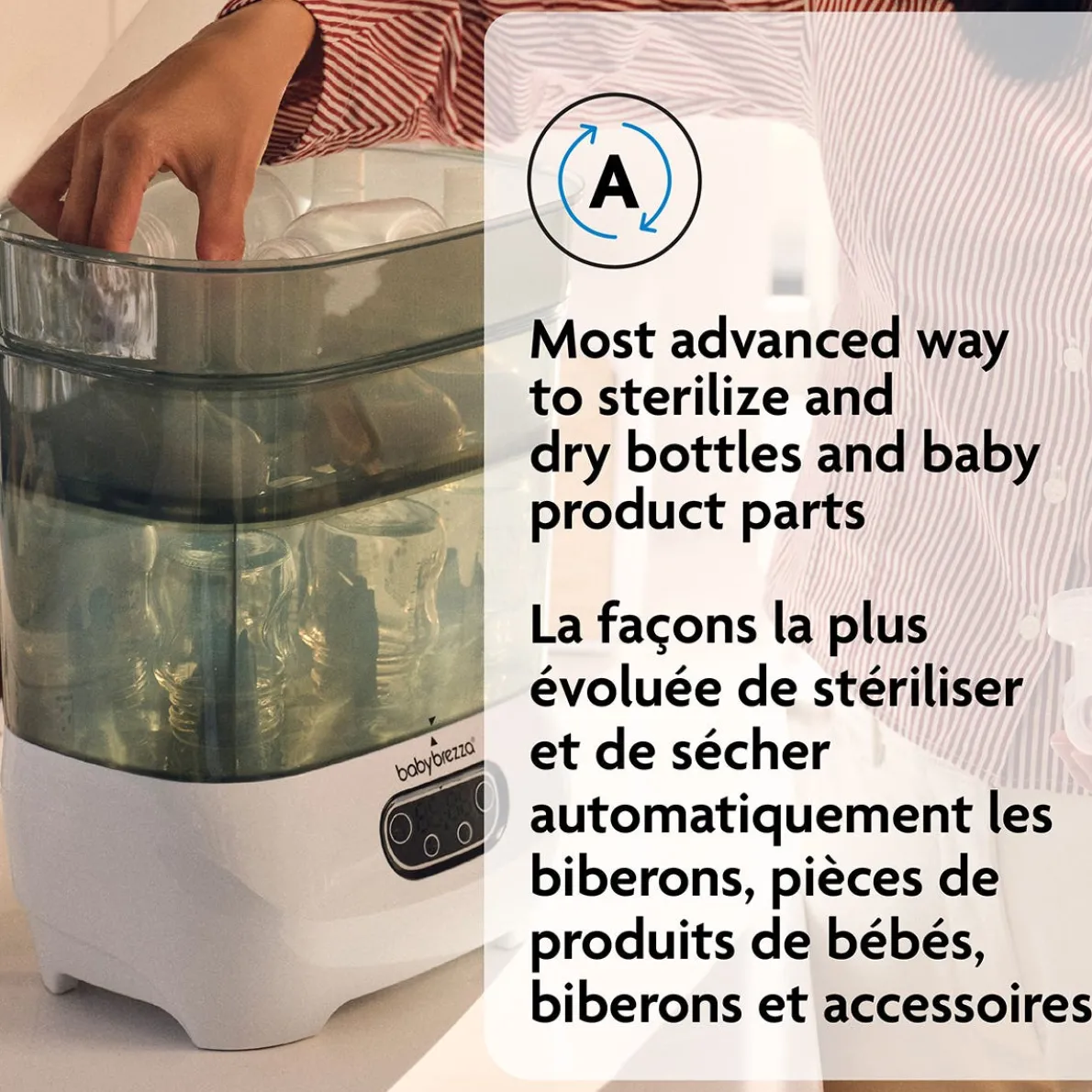 Sterilizer Dryer Advanced +Bottle + Breastmilk Warmer