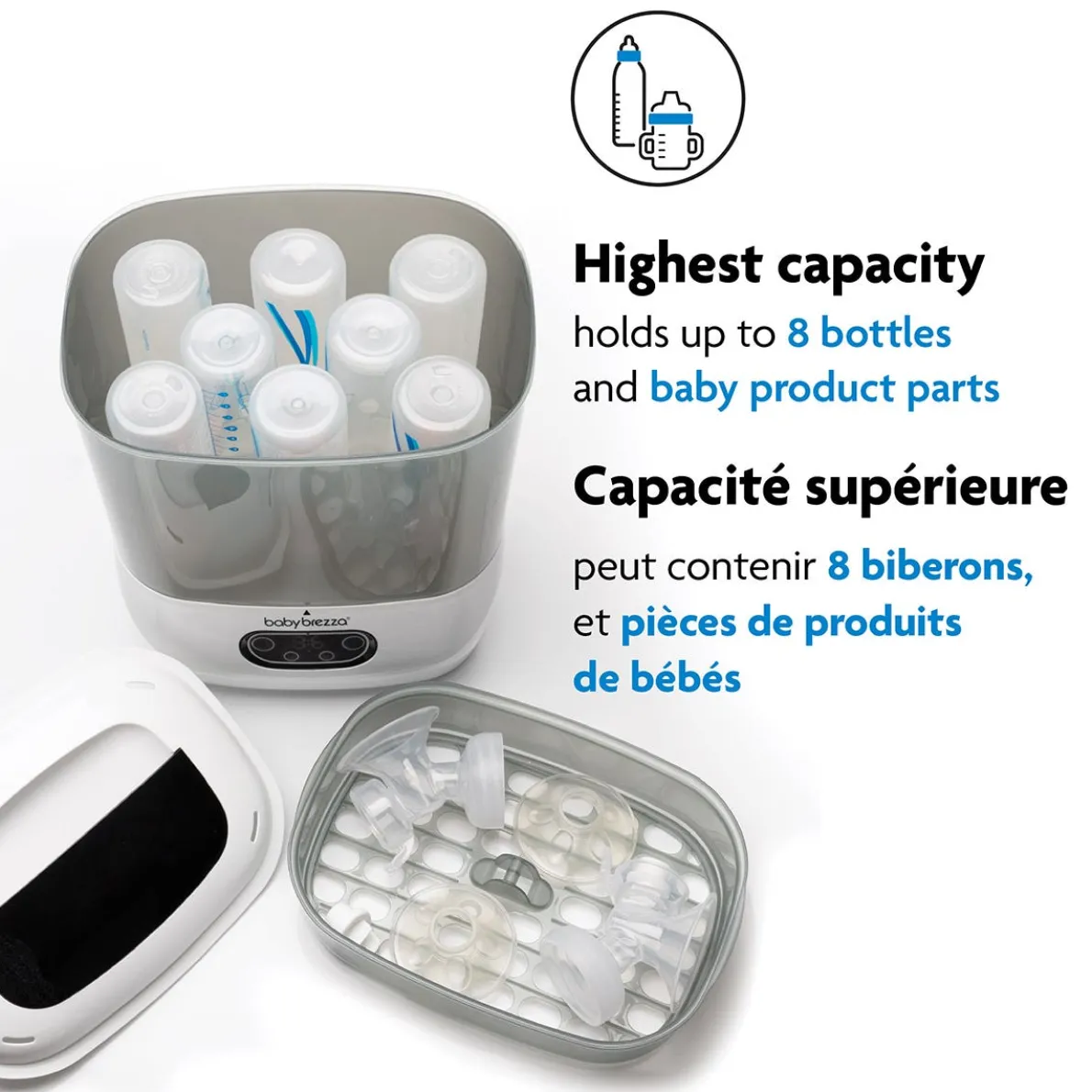 Sterilizer Dryer Advanced +Bottle + Breastmilk Warmer