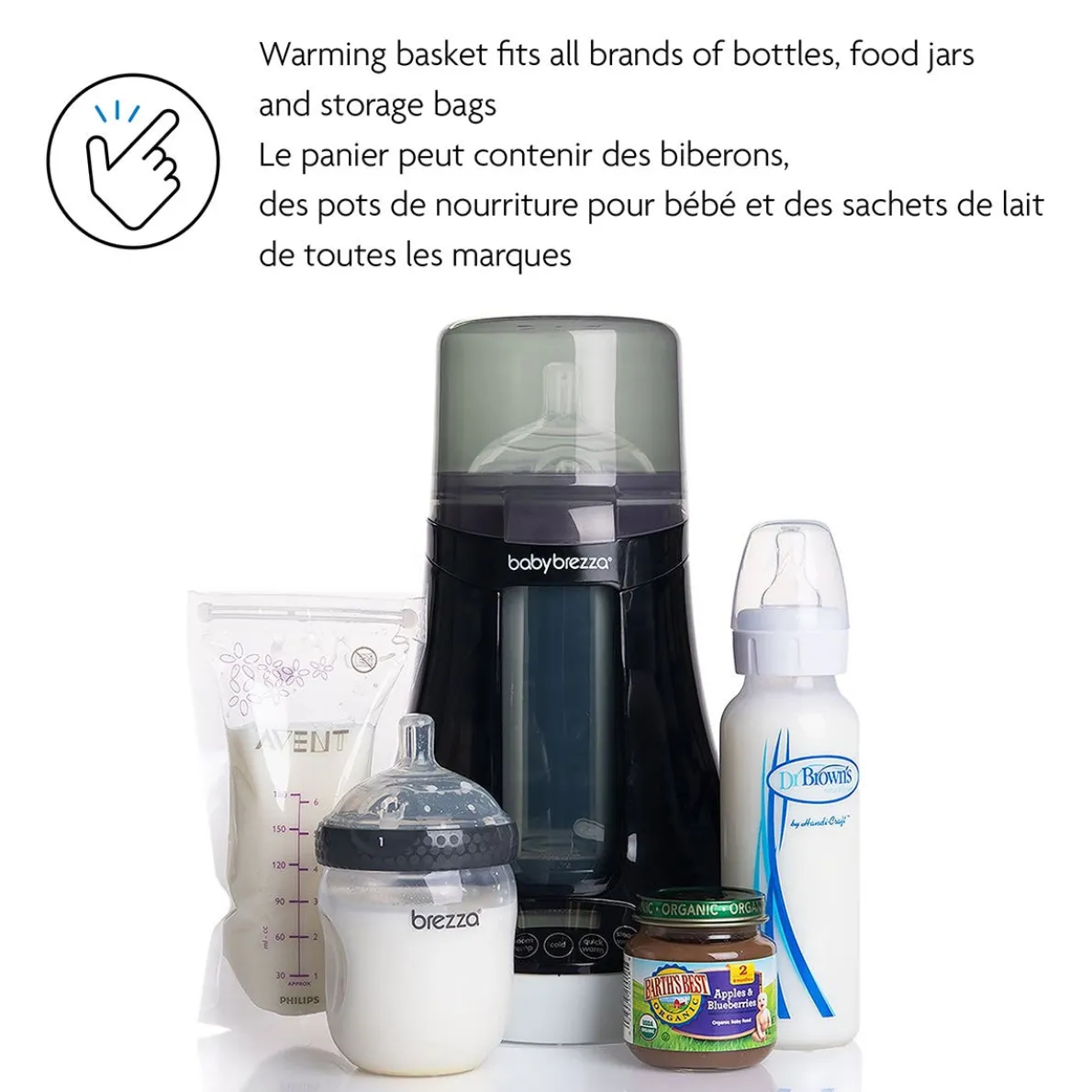 Sterilizer Dryer Advanced +Bottle + Breastmilk Warmer