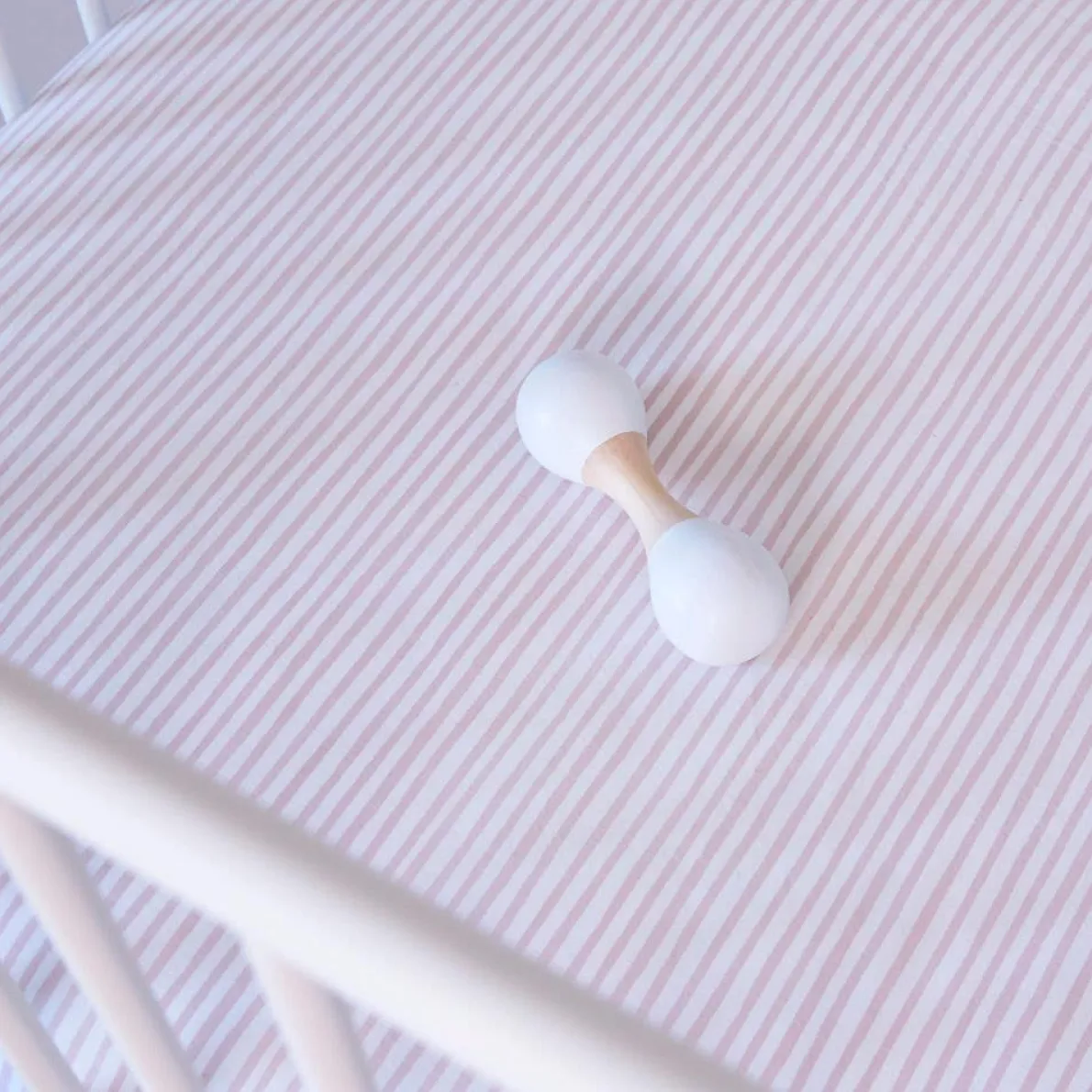 Stripes Away Crib Sheet