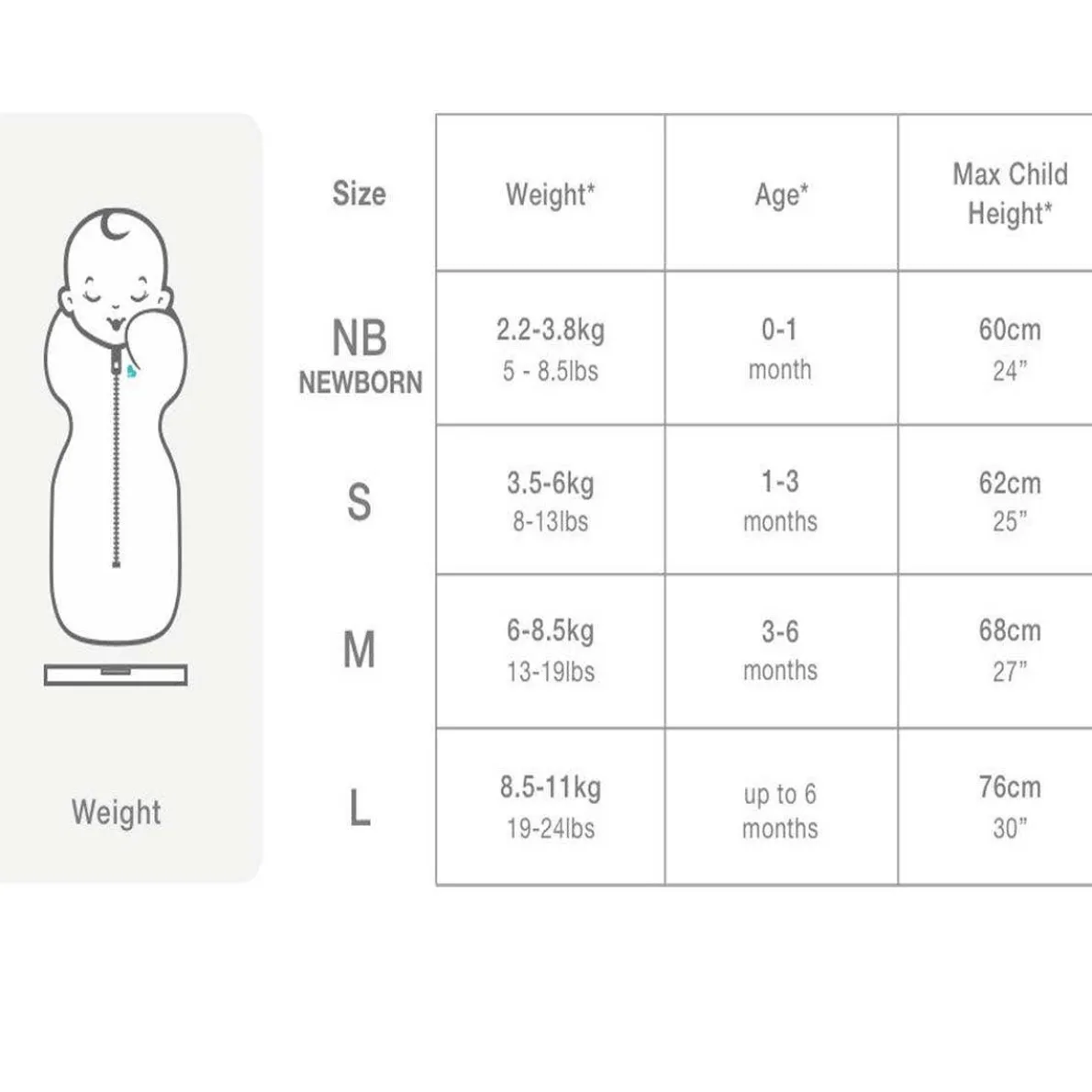 Swaddle UP Original (Rainbow)