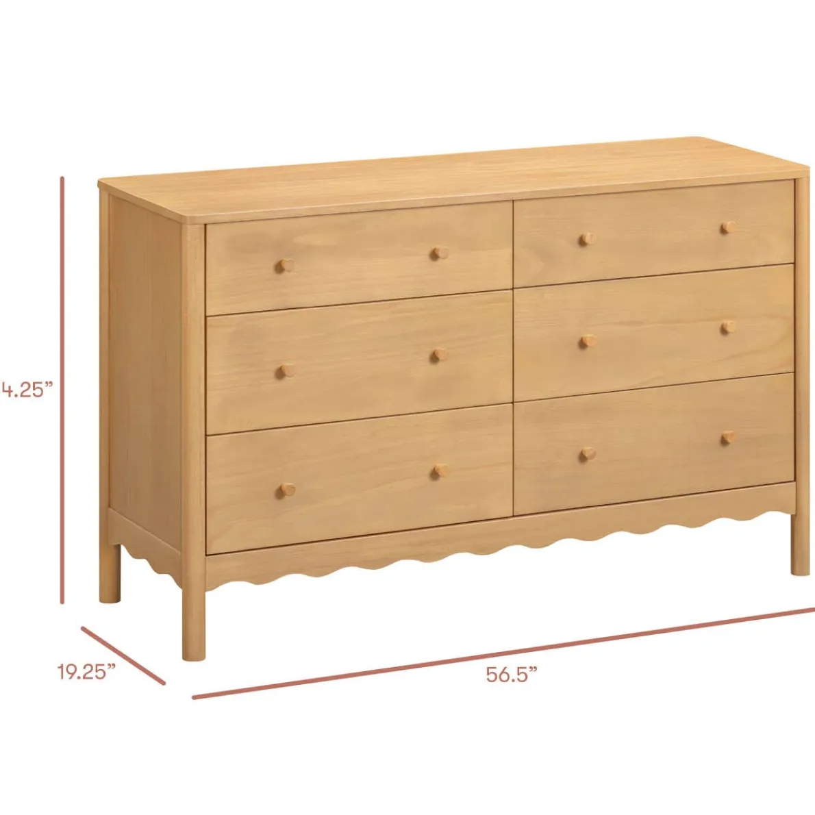 Swell 6 Drawer Dresser