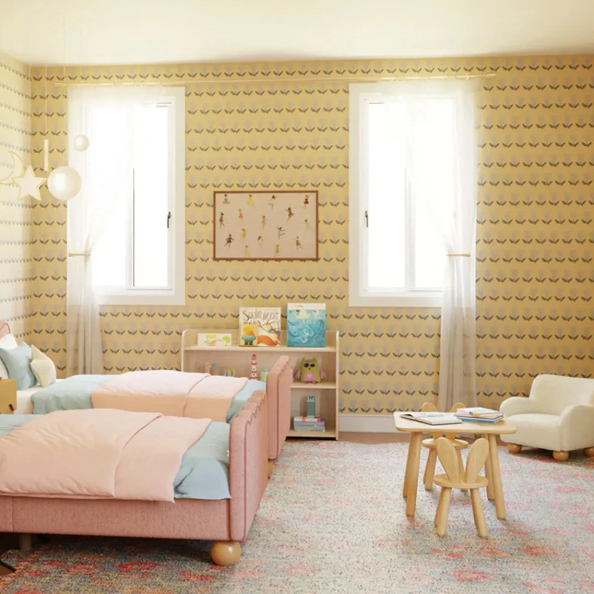 Swoops Kids Chair (Boucle)