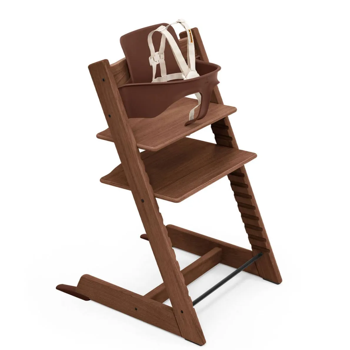 Tripp Trapp® High Chair² with Newborn Set (Oak)