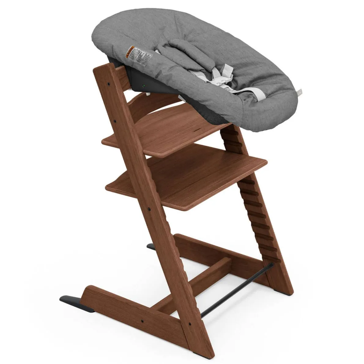 Tripp Trapp® High Chair² with Newborn Set (Oak)