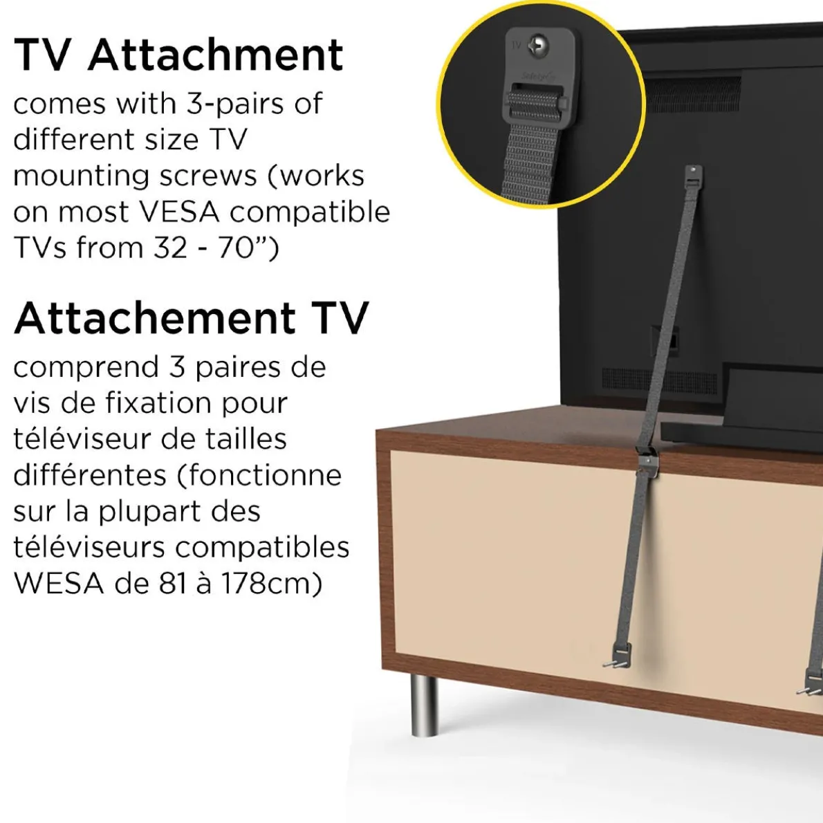 TV & Furniture Wall Strap