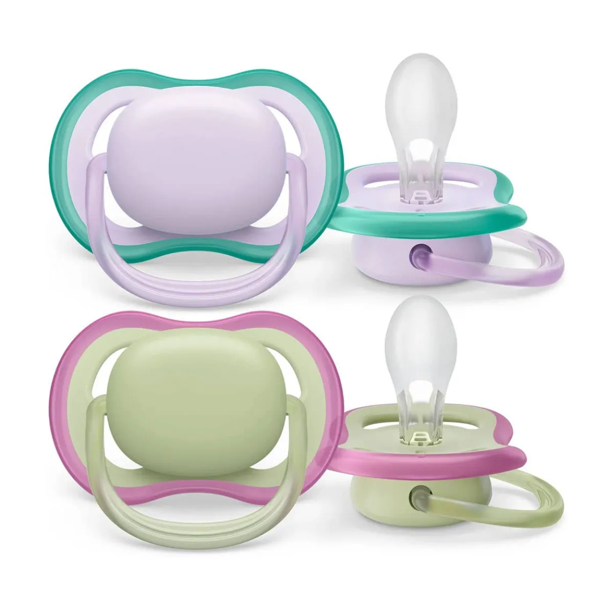 Ultra Air Pacifier 0-6M (2 Pack)