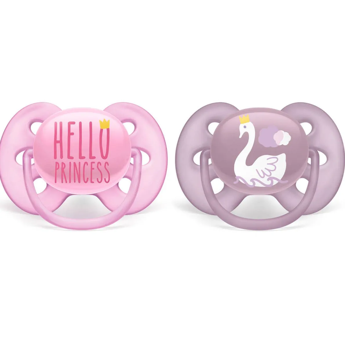 Ultra Soft Pacifier Decos 6-18M (2 Pack)