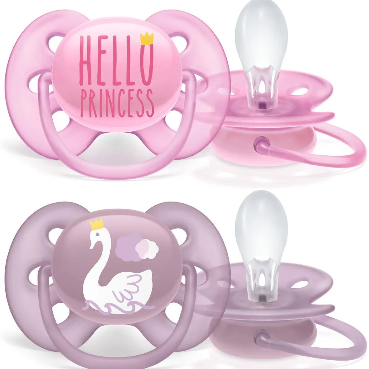 Ultra Soft Pacifier Decos 6-18M (2 Pack)