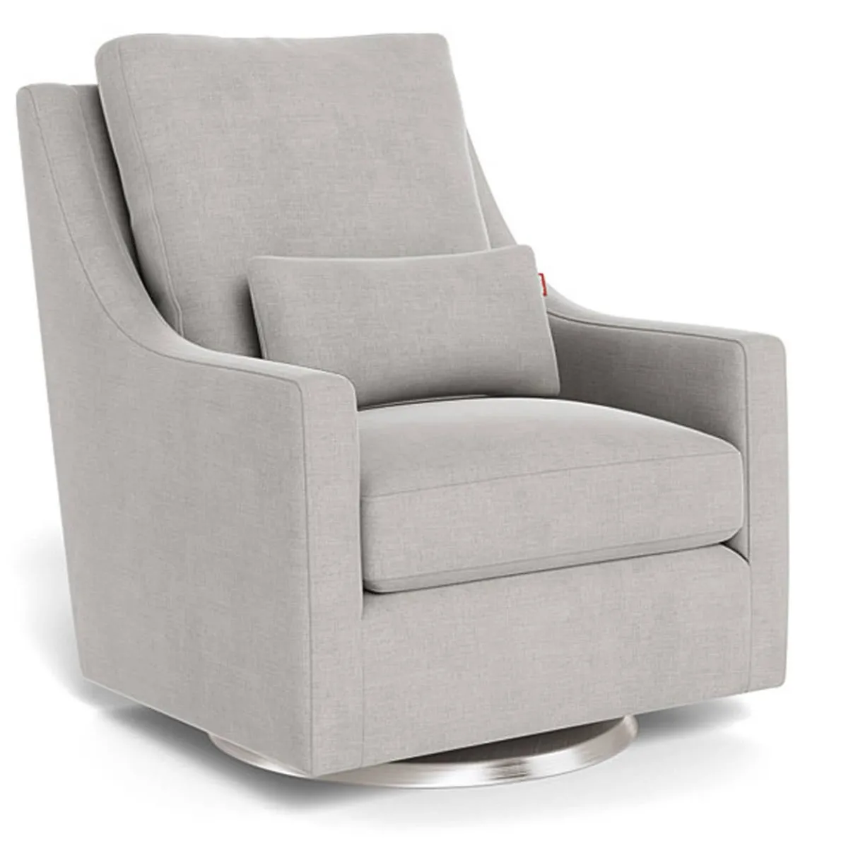Vera Glider - European Fabric with Swivel Base