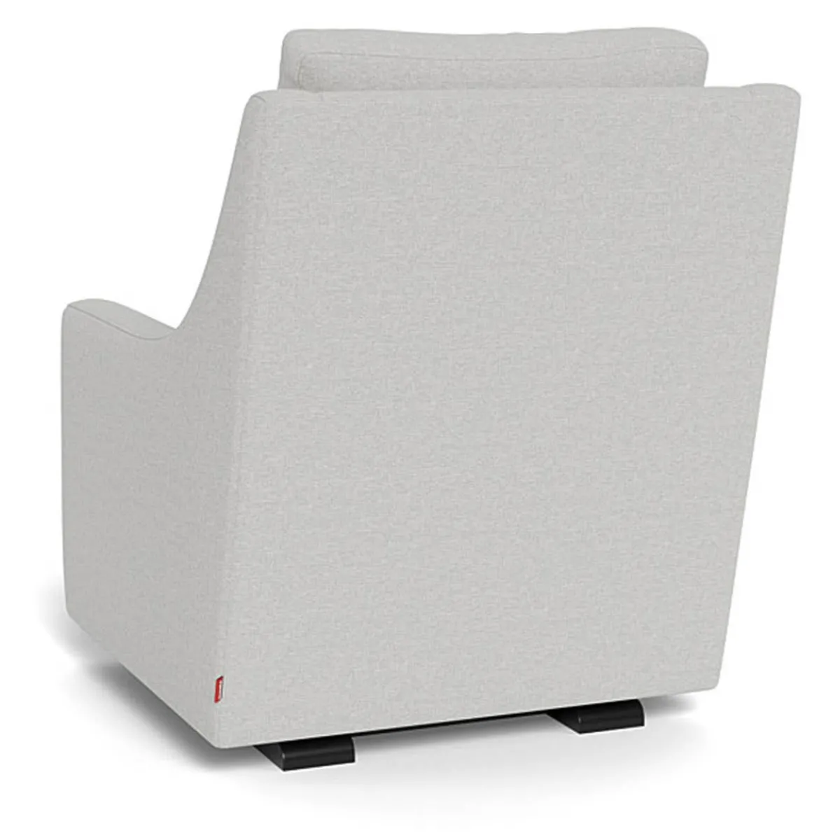 Vera Glider - Fabric with Espresso Base