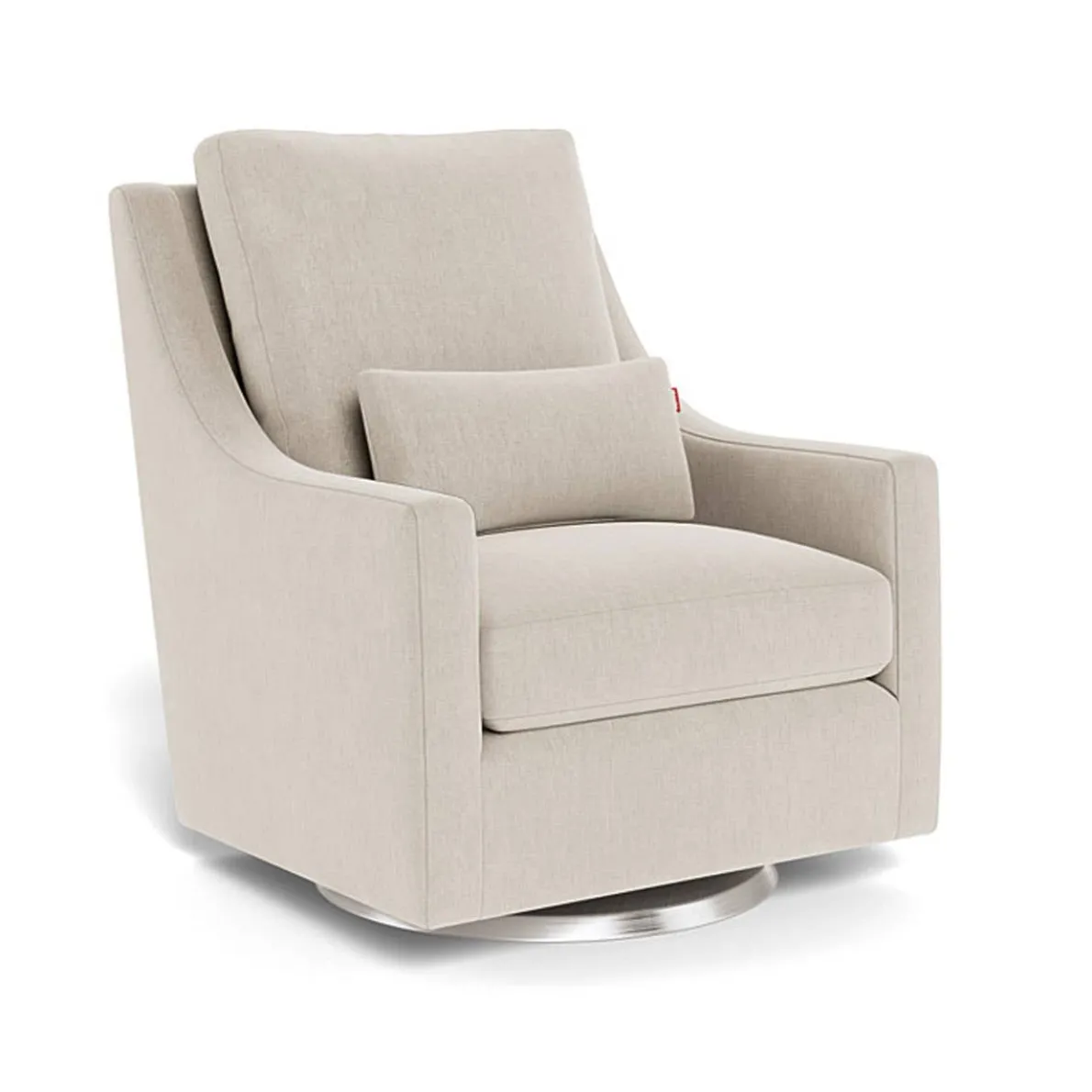 Vera Glider - Fabric with Swivel Base