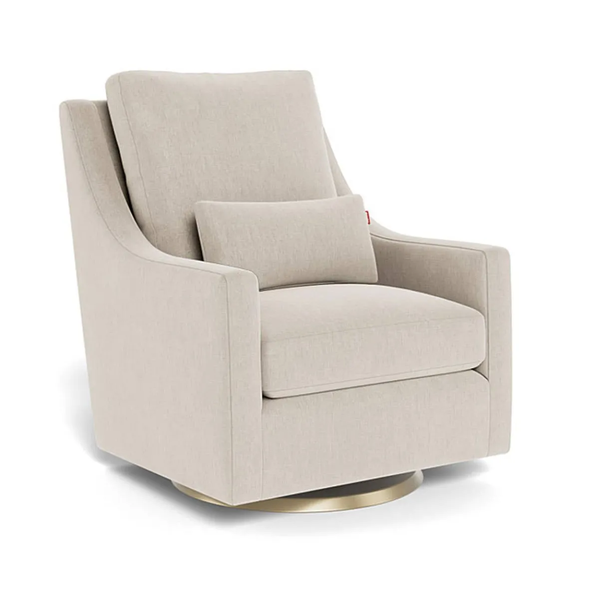 Vera Glider - Fabric with Swivel Base