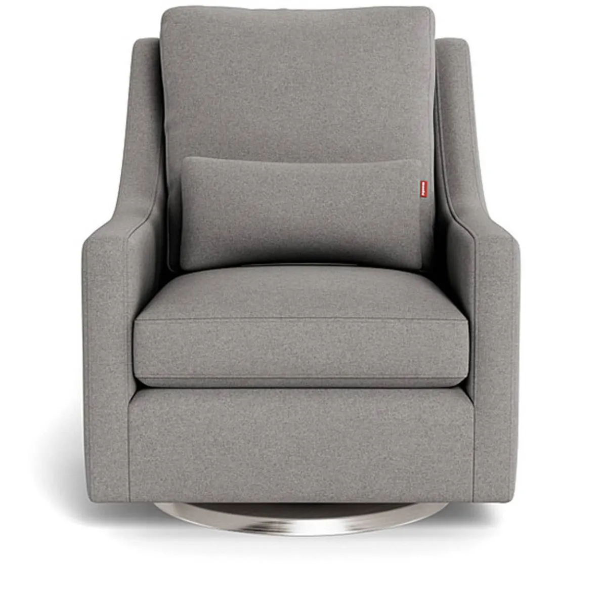 Vera Glider - Wool Fabric with Swivel Base