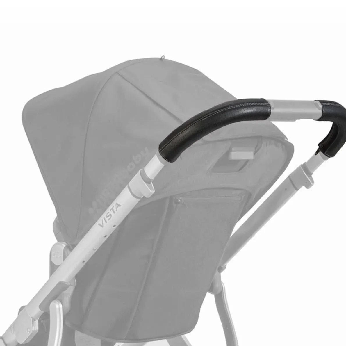 Vista - Leather Handle Bar Cover (Black)