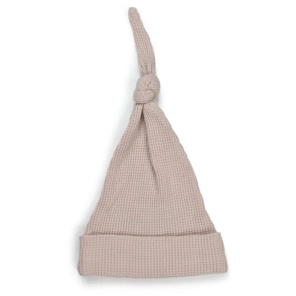 Waffle Knit Knotted Hat