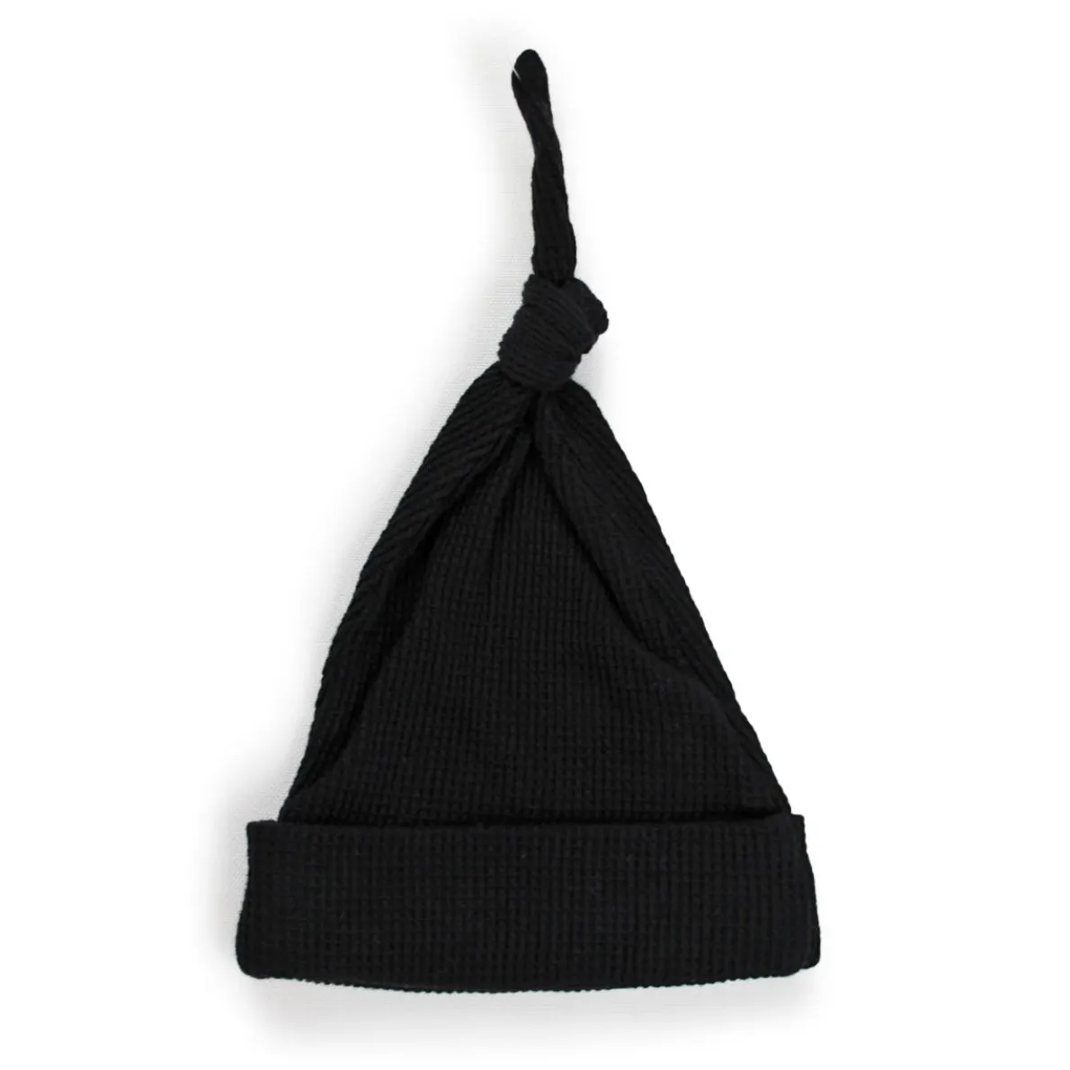 Waffle Knit Knotted Hat