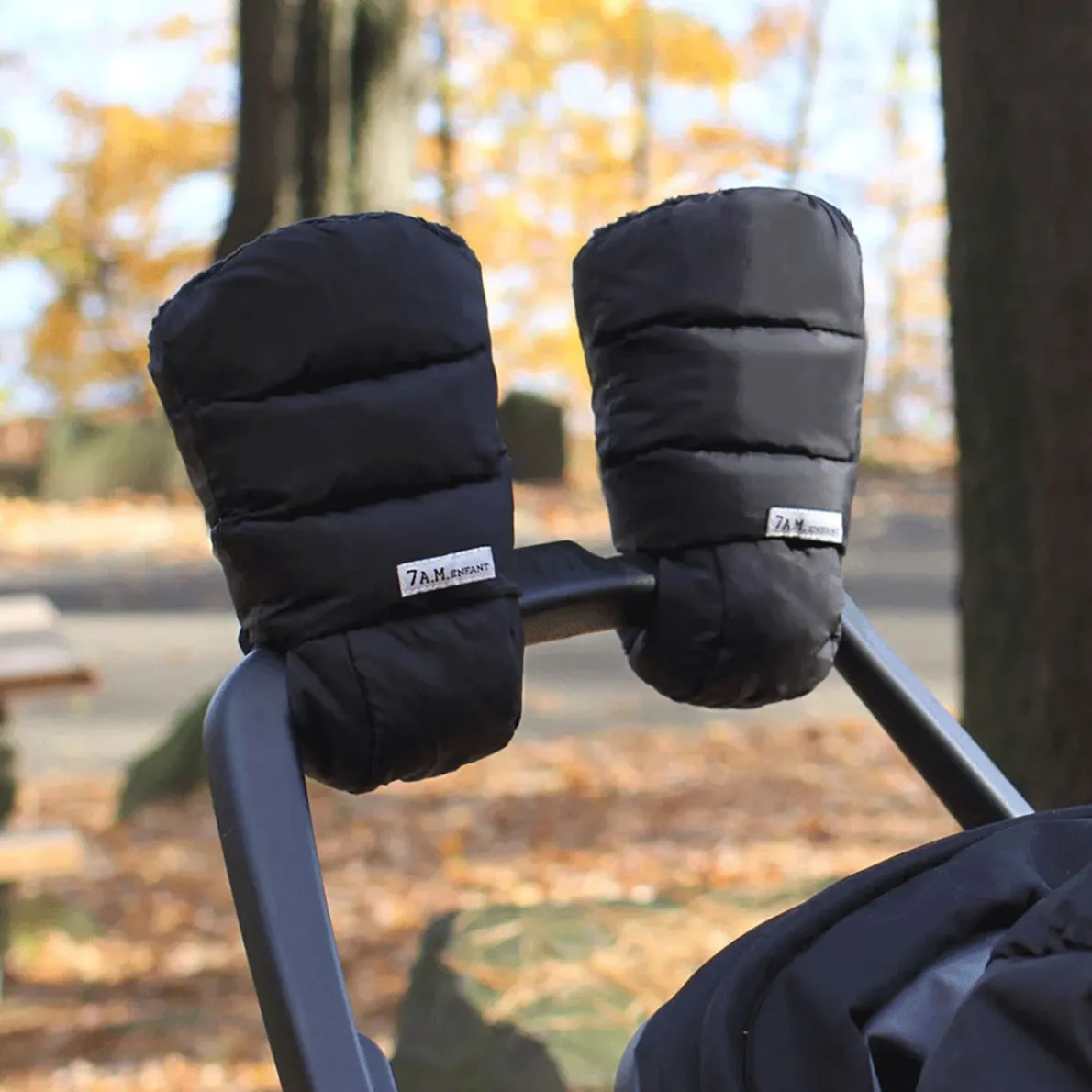 WarmMuffs 212 (Black Plush)