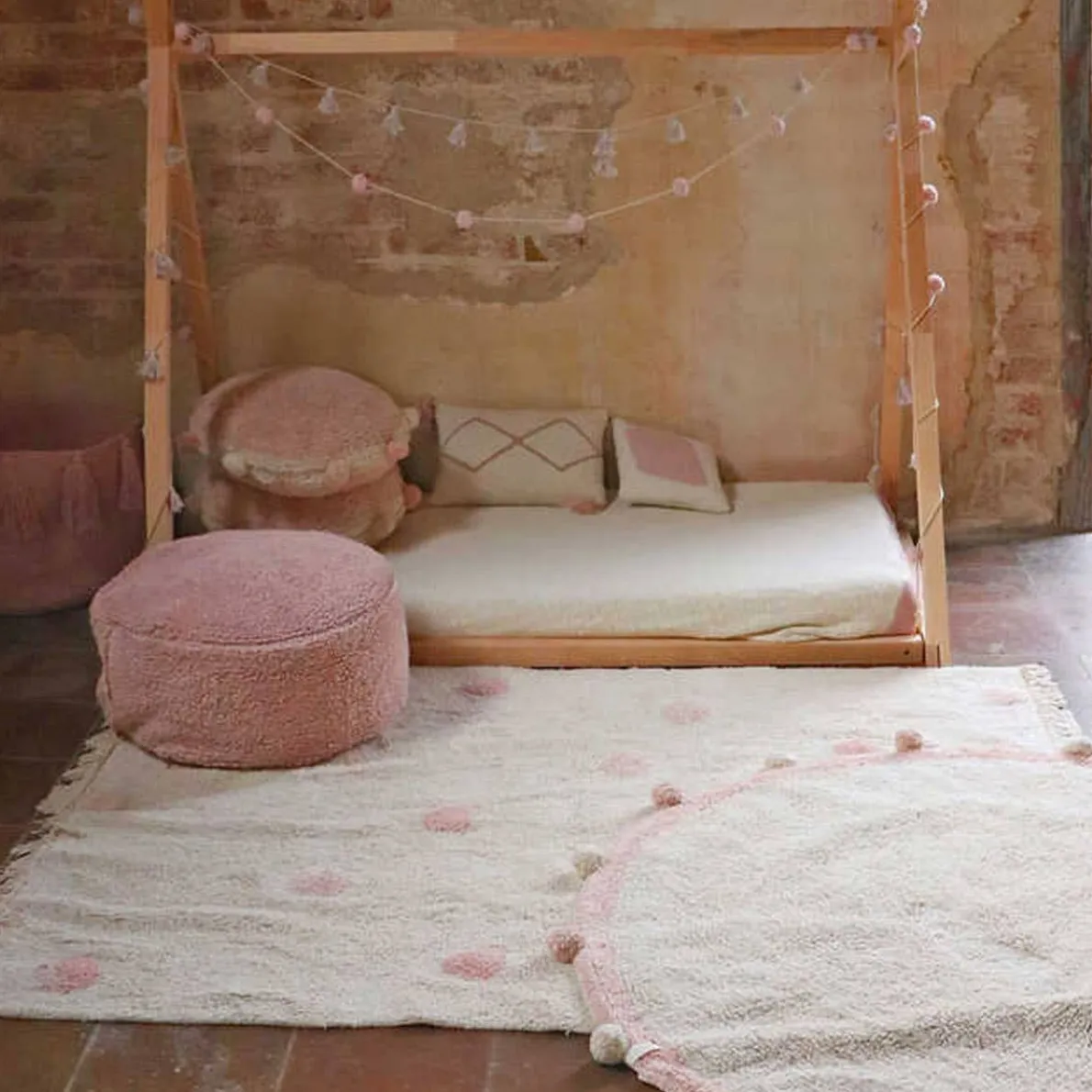 Washable Rug - Hippy Dots