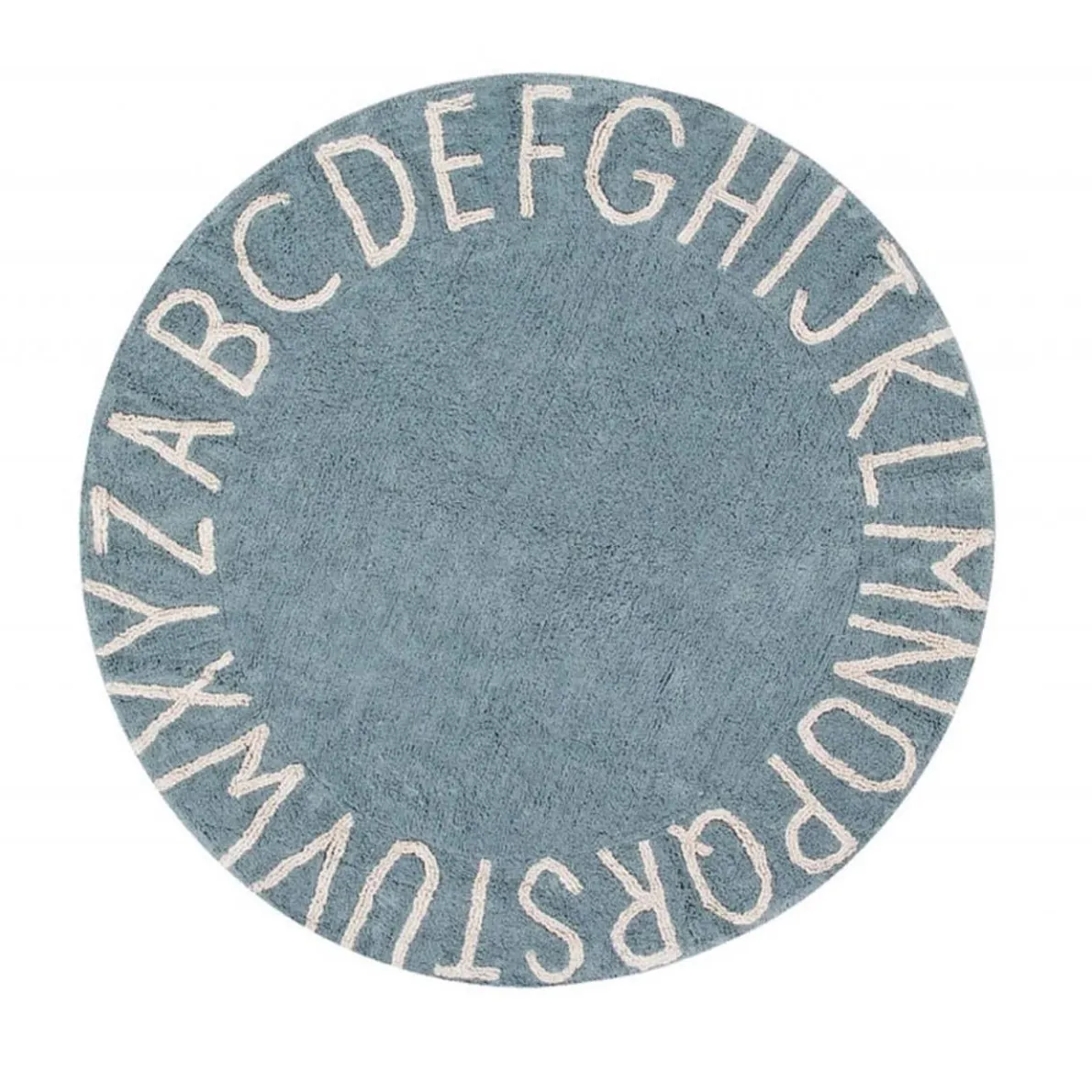 Washable Rug - Round ABC