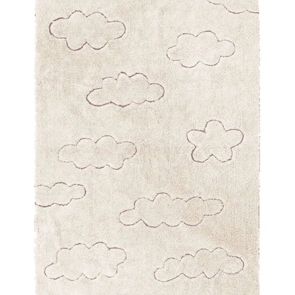 Washable Rug - RugCycled Clouds (Medium)
