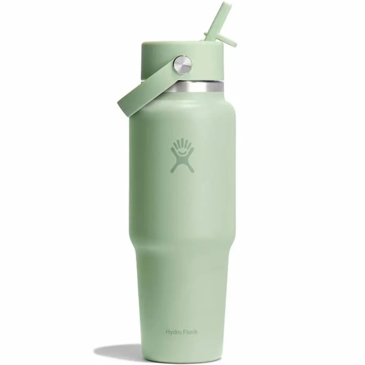 Wide Mouth Flex Straw Travel Bottle (32 oz)