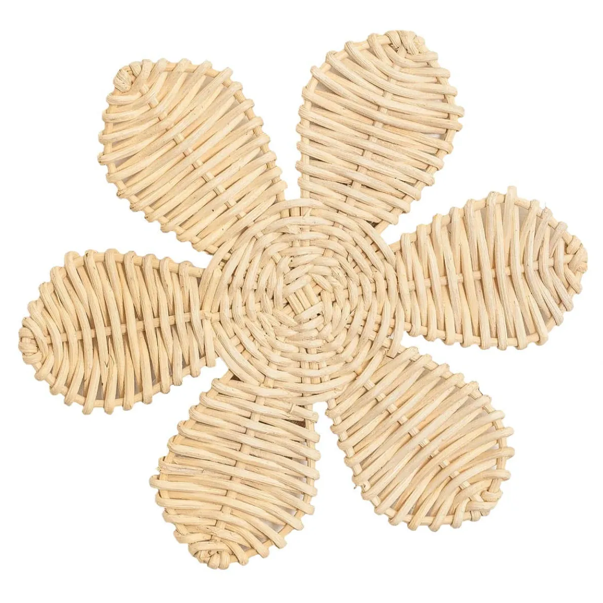Wildflower Rattan Wall Décor (Small)