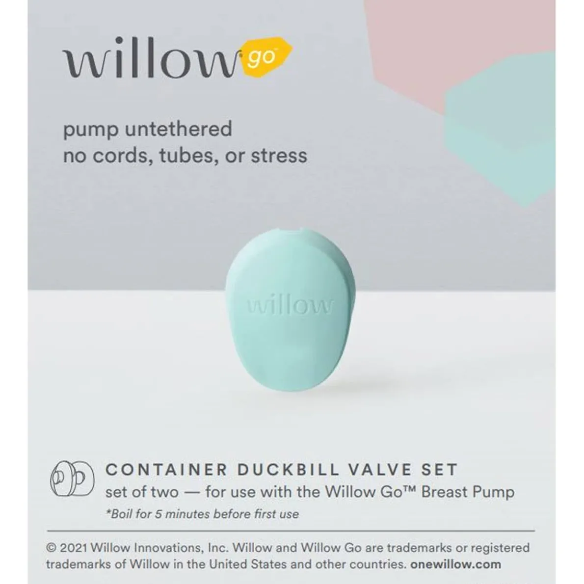 Willow Go Container Duckbill Valves (2 Pack)