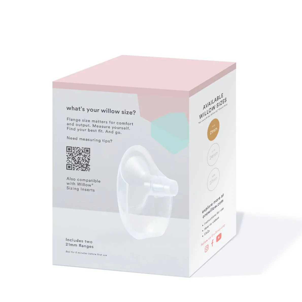 Willow Go Flange (2 Pack)