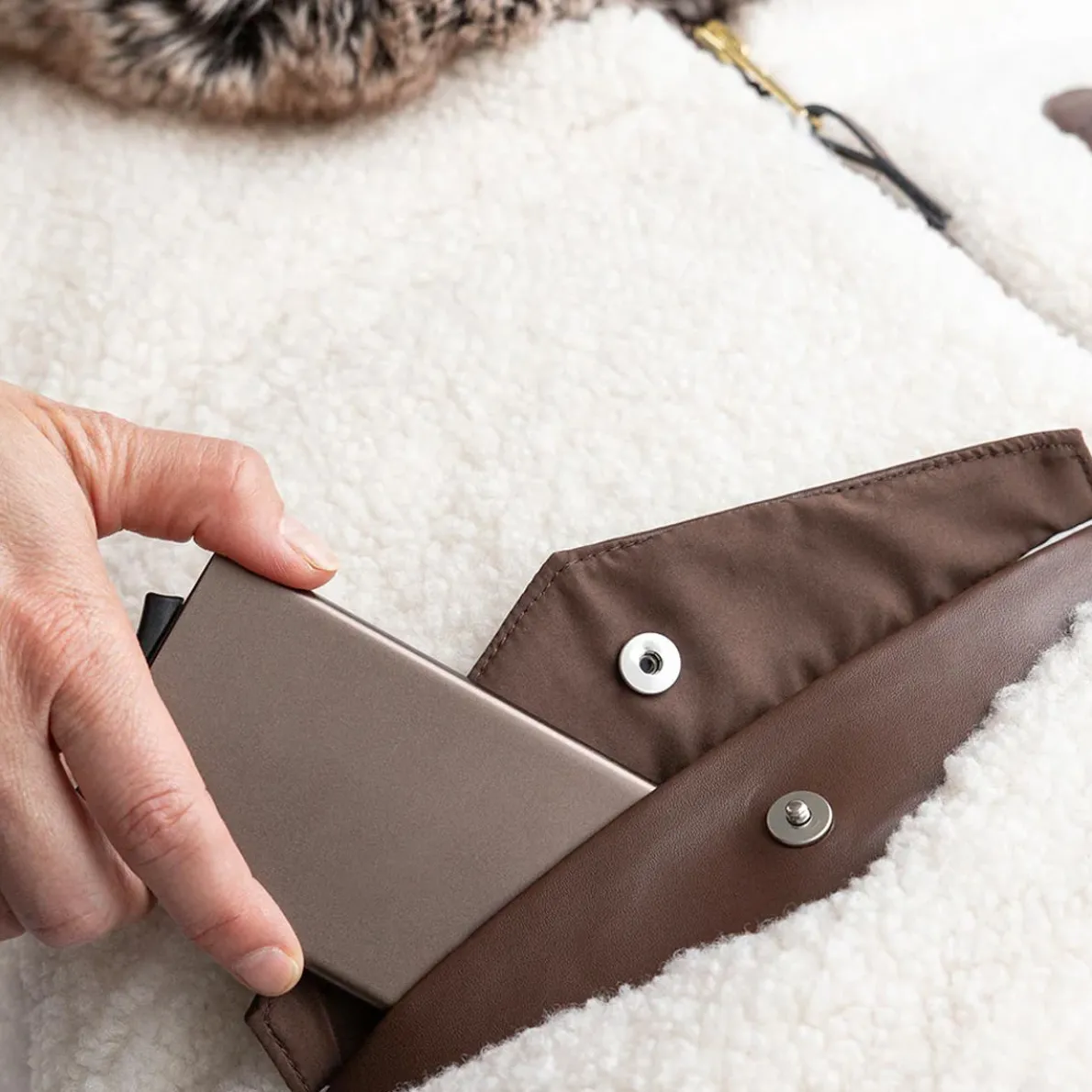 Winter Car Seat Cover (Sherpa Jasper)