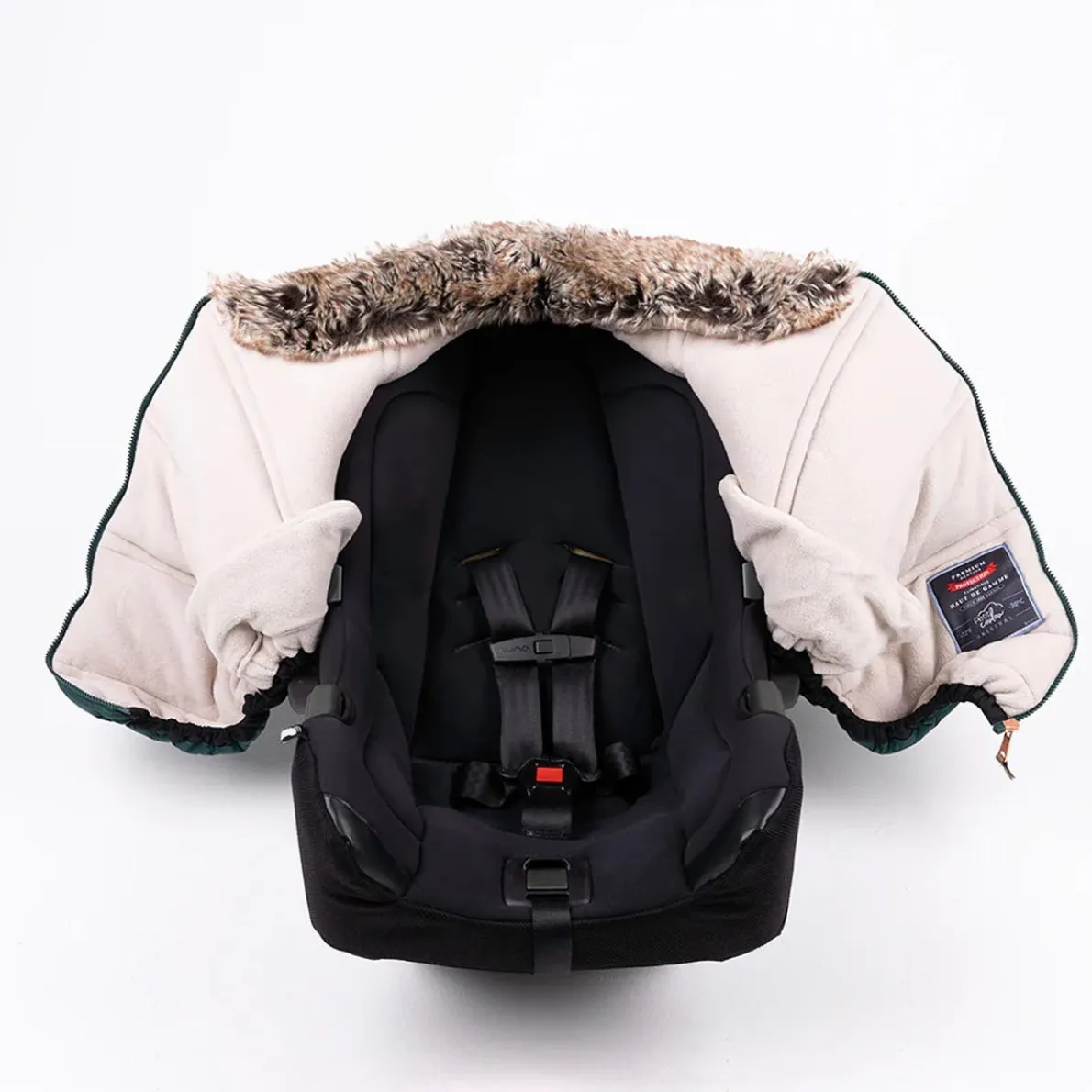 Winter Car Seat Cover (Sherpa Jasper)