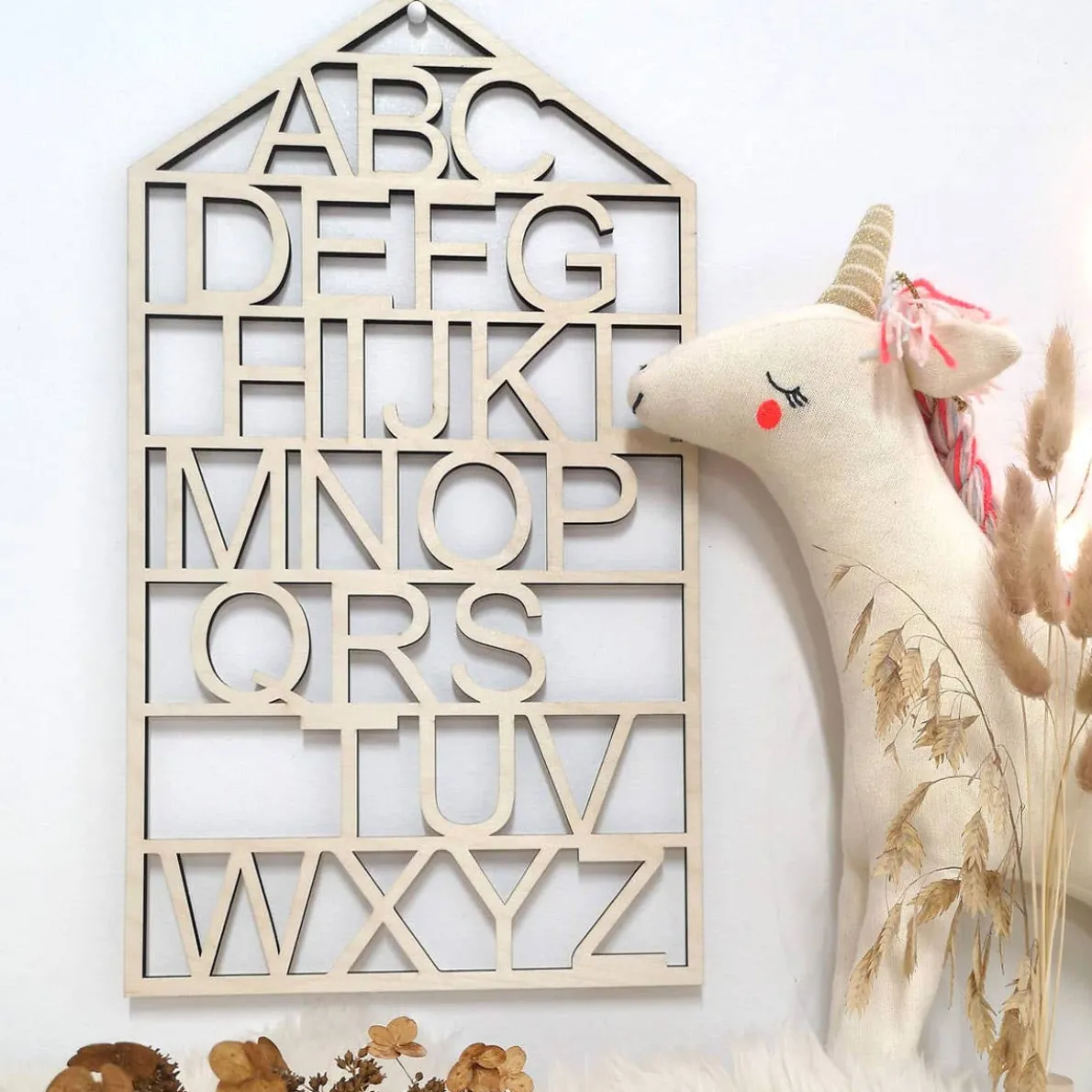 Wooden Alphabet