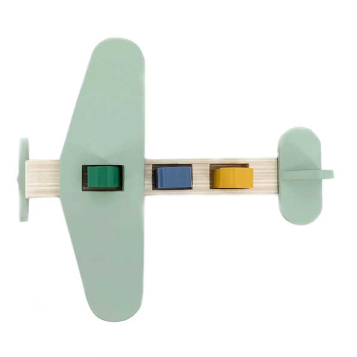 Wooden Animal Airplane