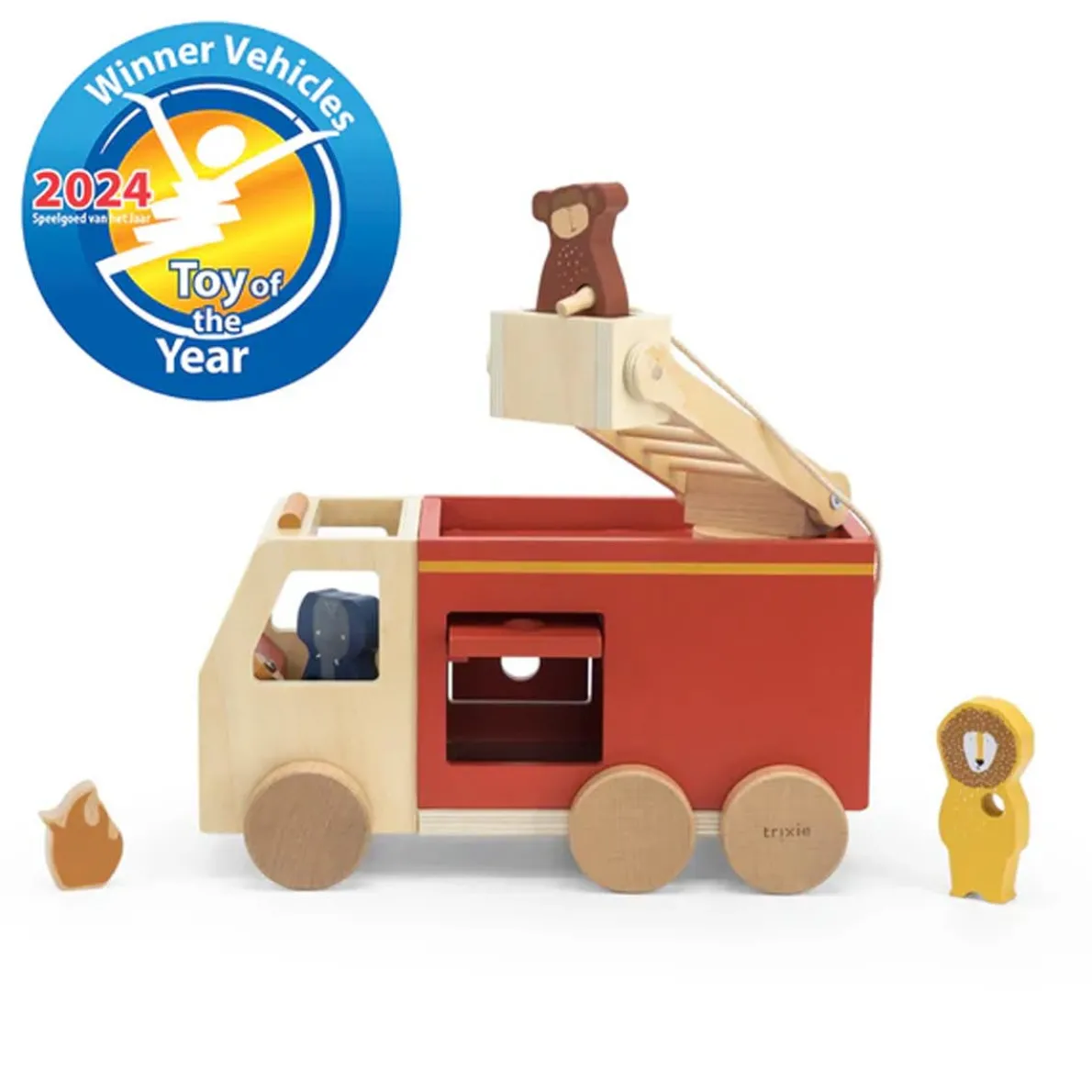 Wooden Fire Truck
