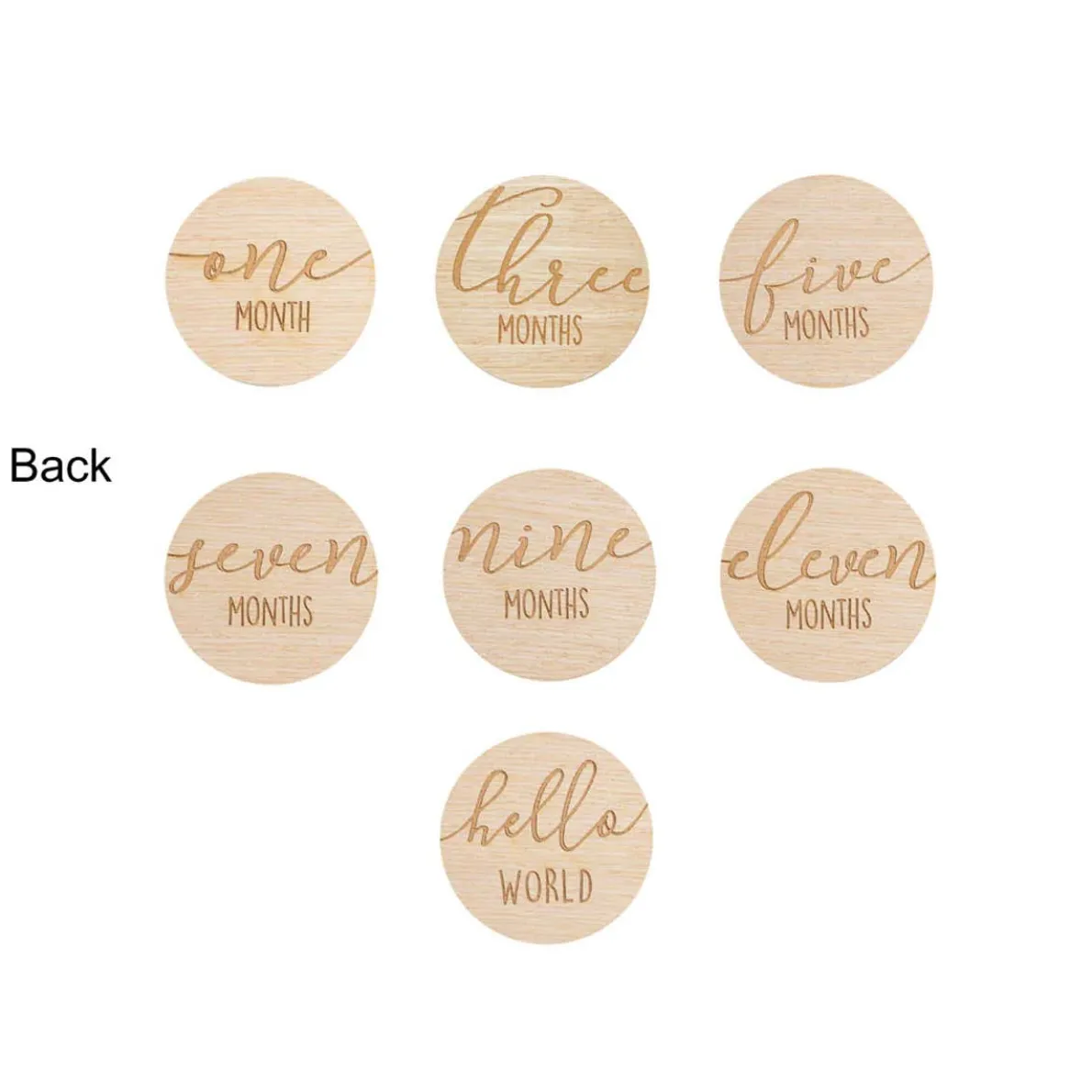 Wooden Milestone Prop