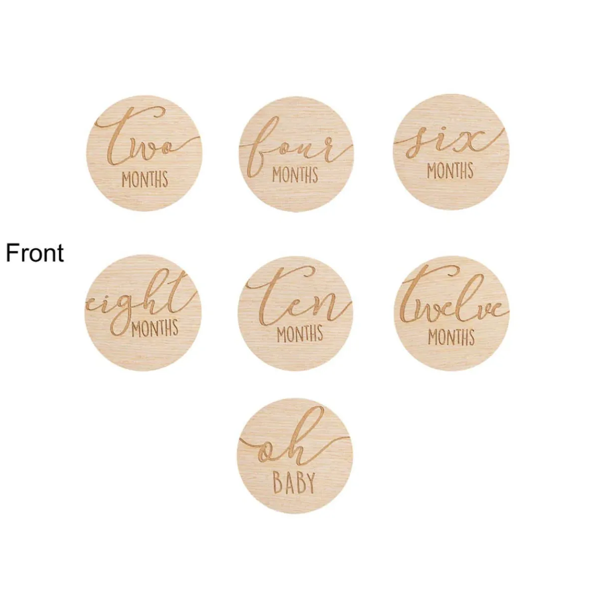 Wooden Milestone Prop