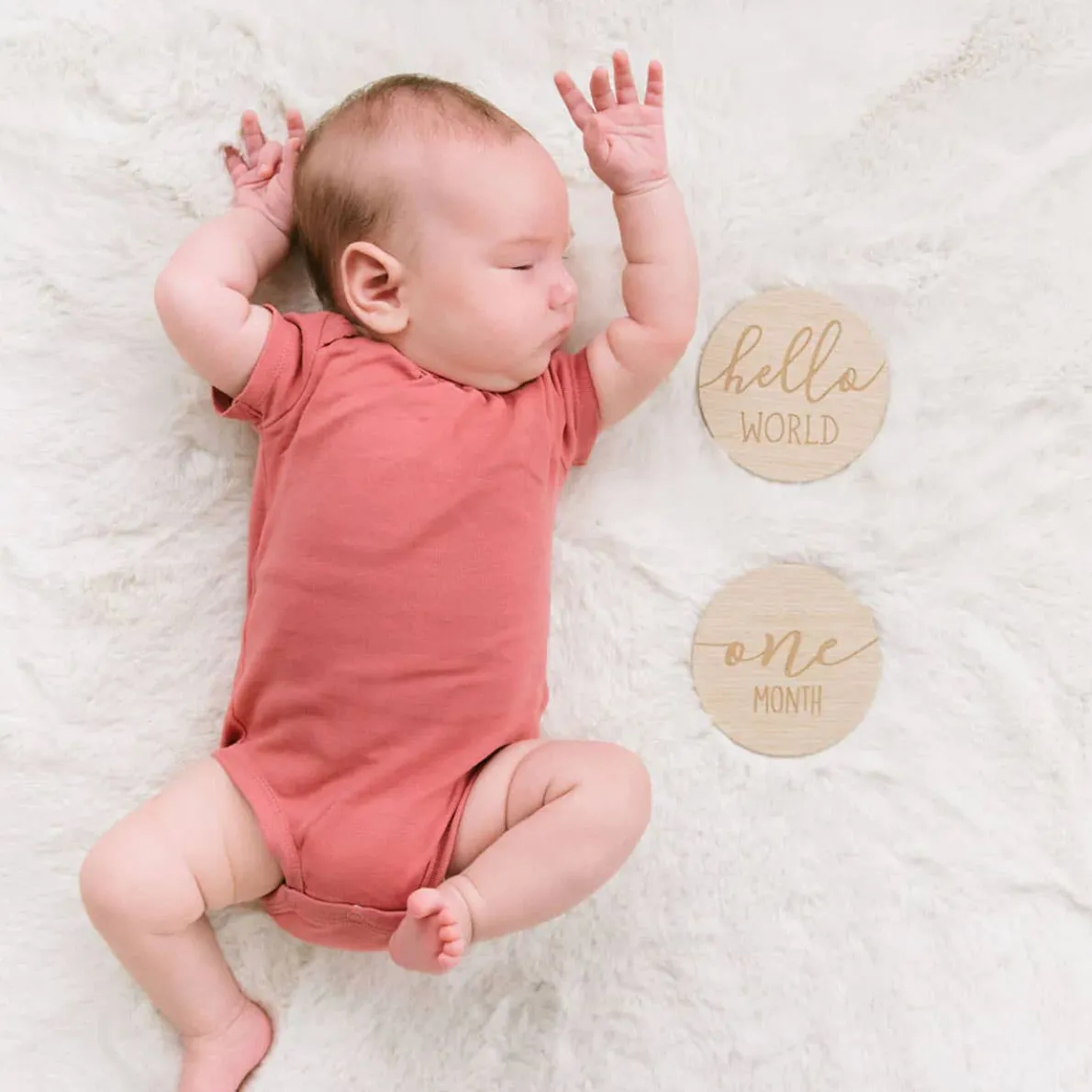 Wooden Milestone Prop