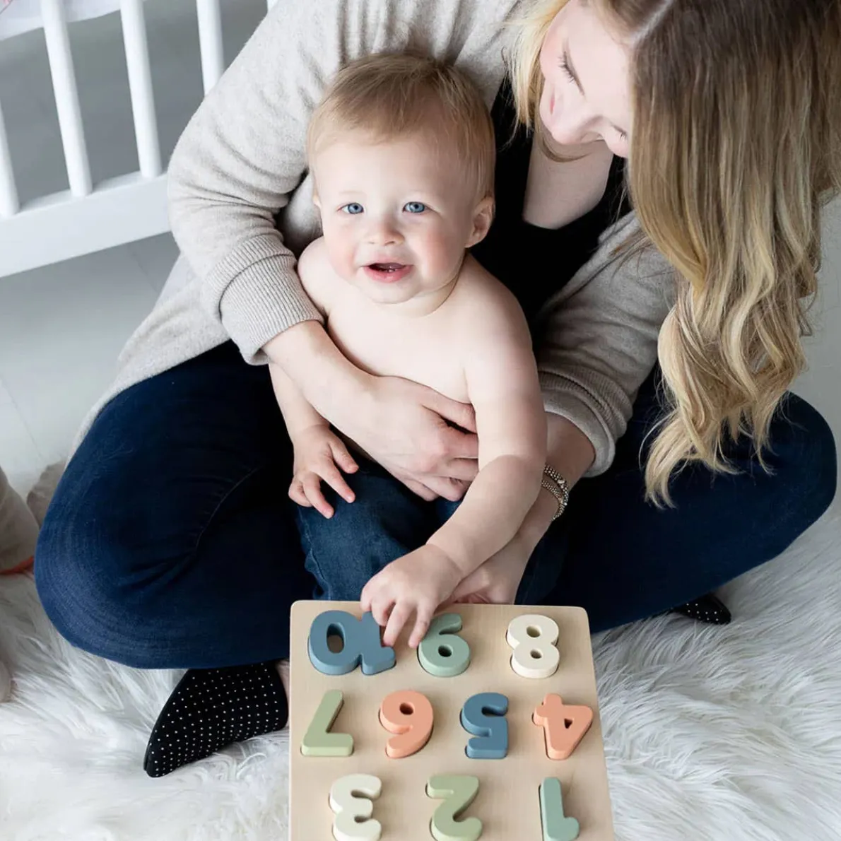 Wooden Number Puzzle