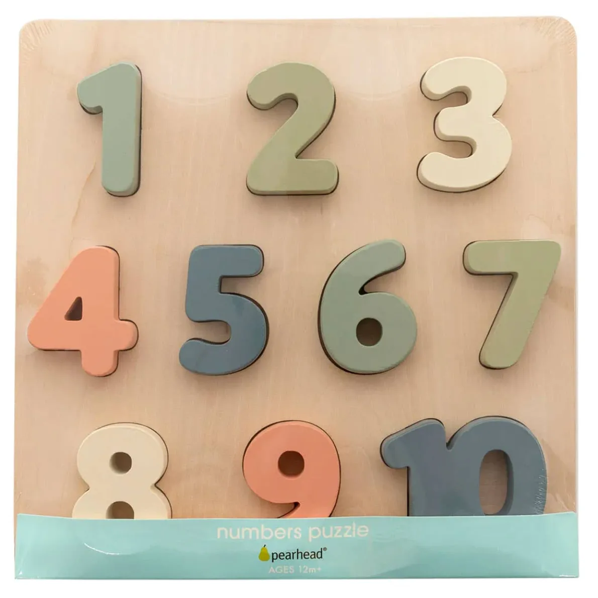 Wooden Number Puzzle