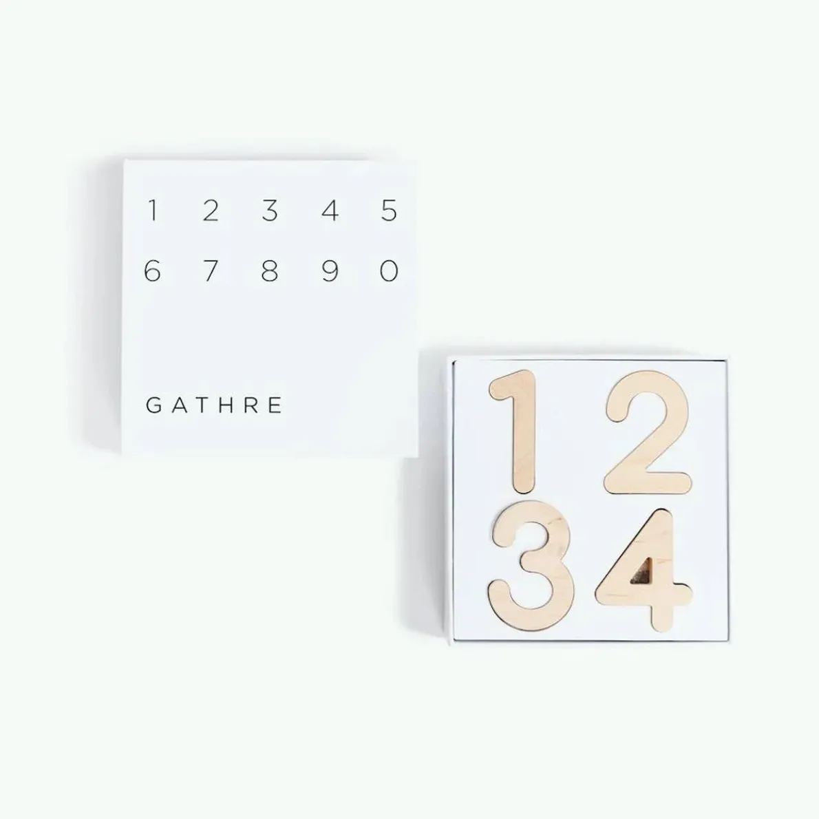 Wooden Numbers