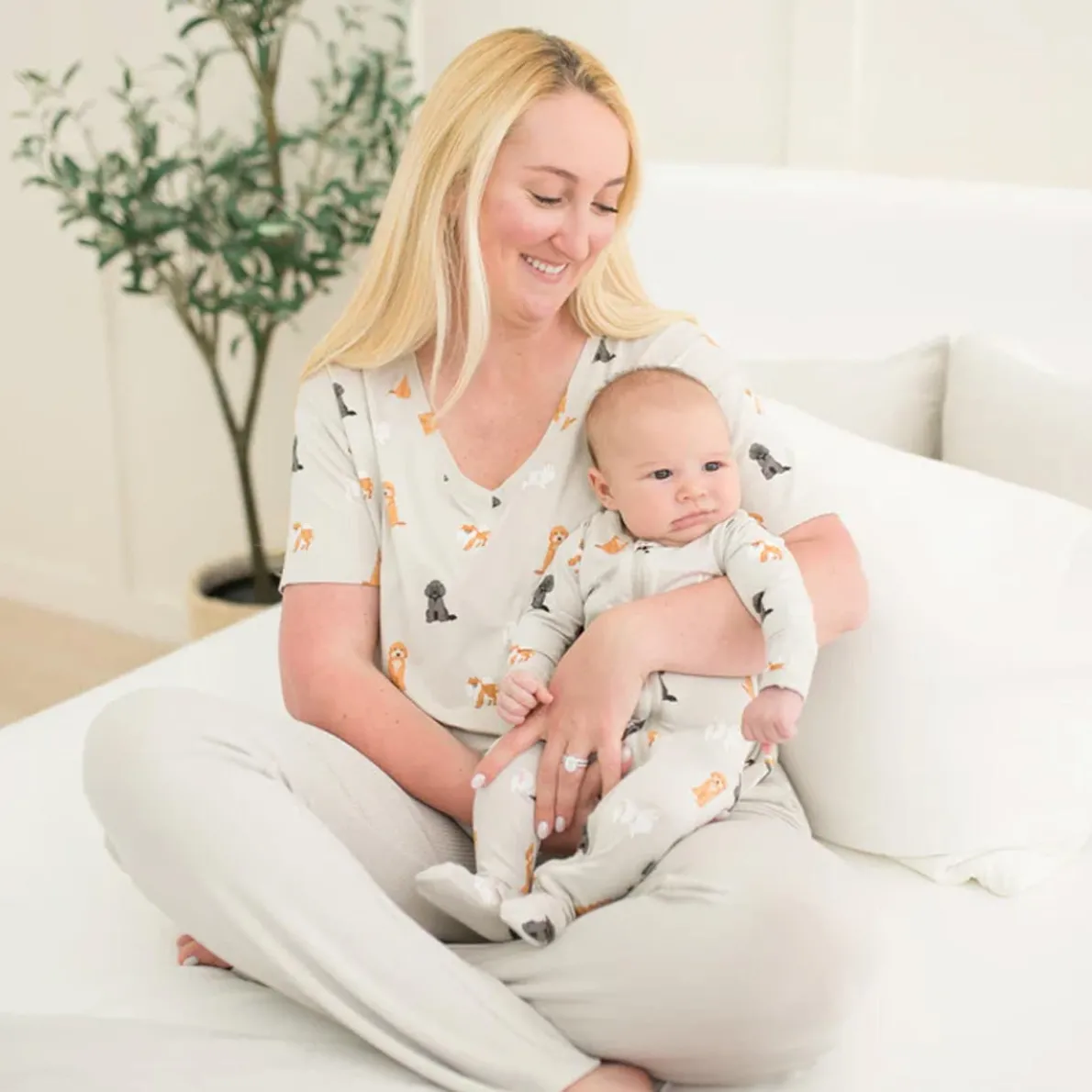 Zippered Footie (Print)