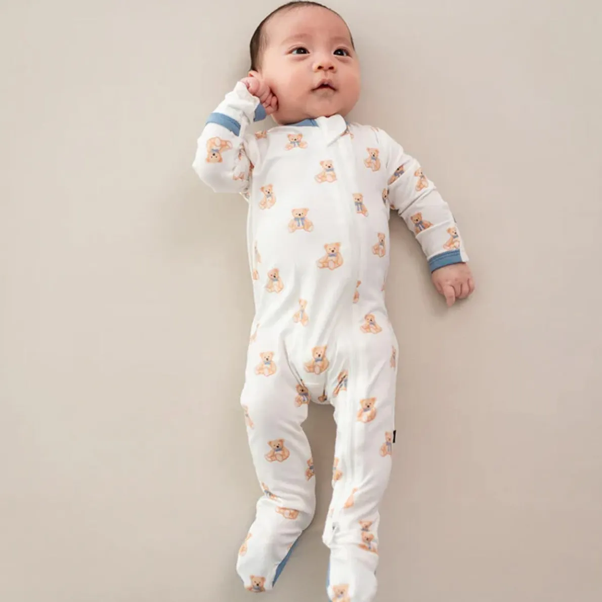 Zippered Footie (Print)