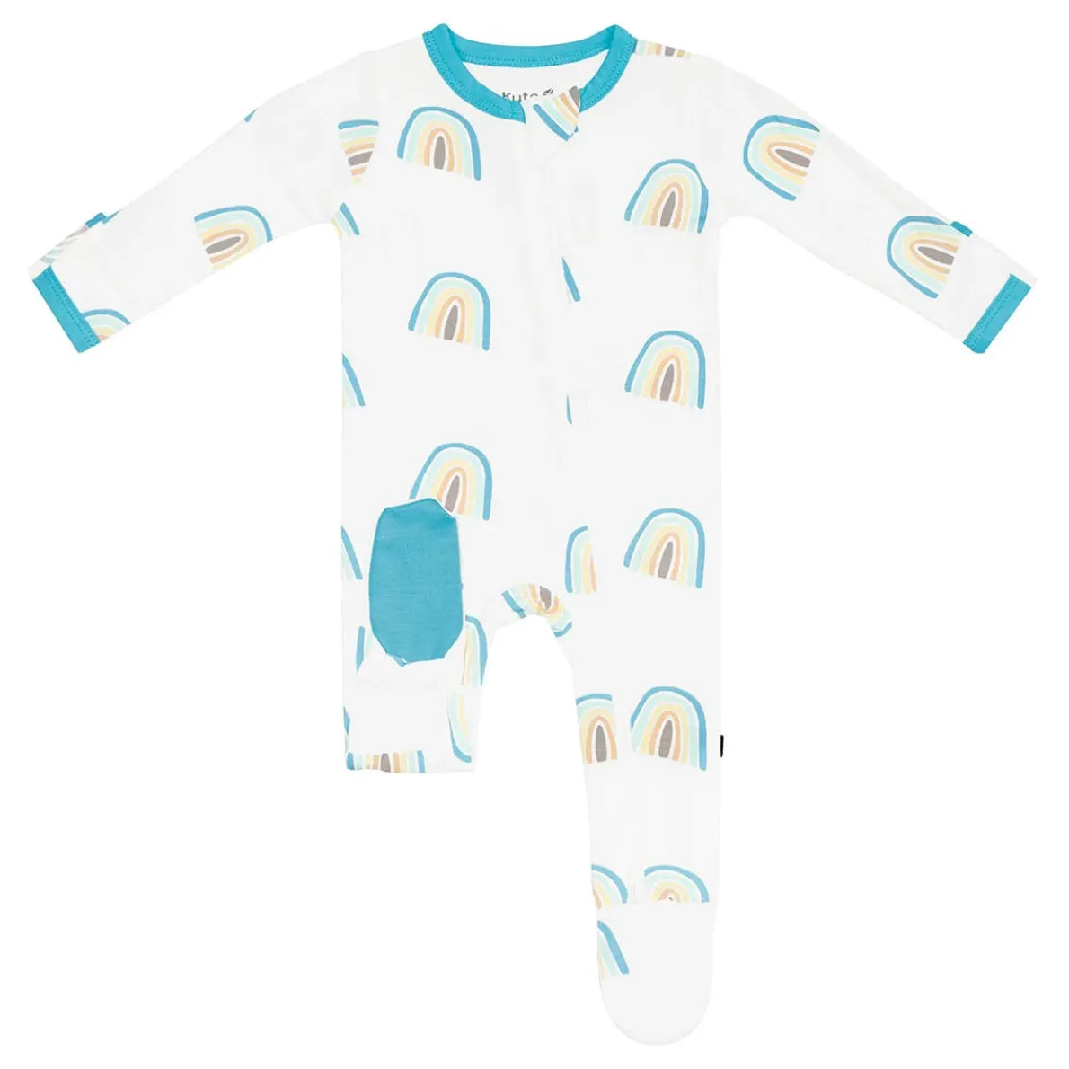 Zippered Footie (Rainbow)