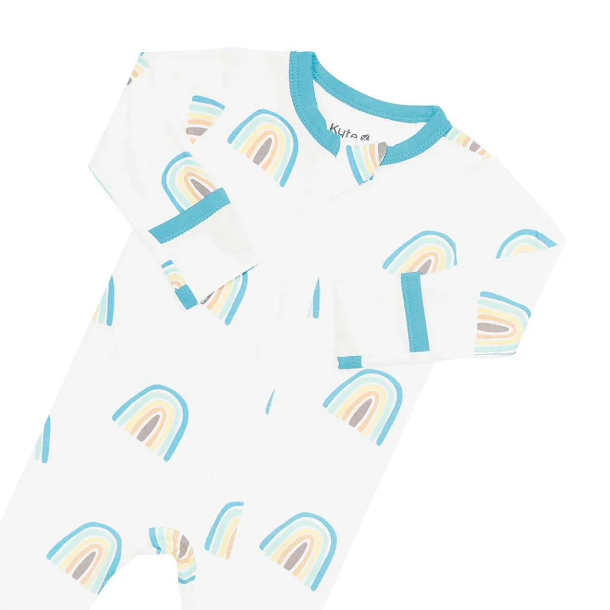 Zippered Footie (Rainbow)