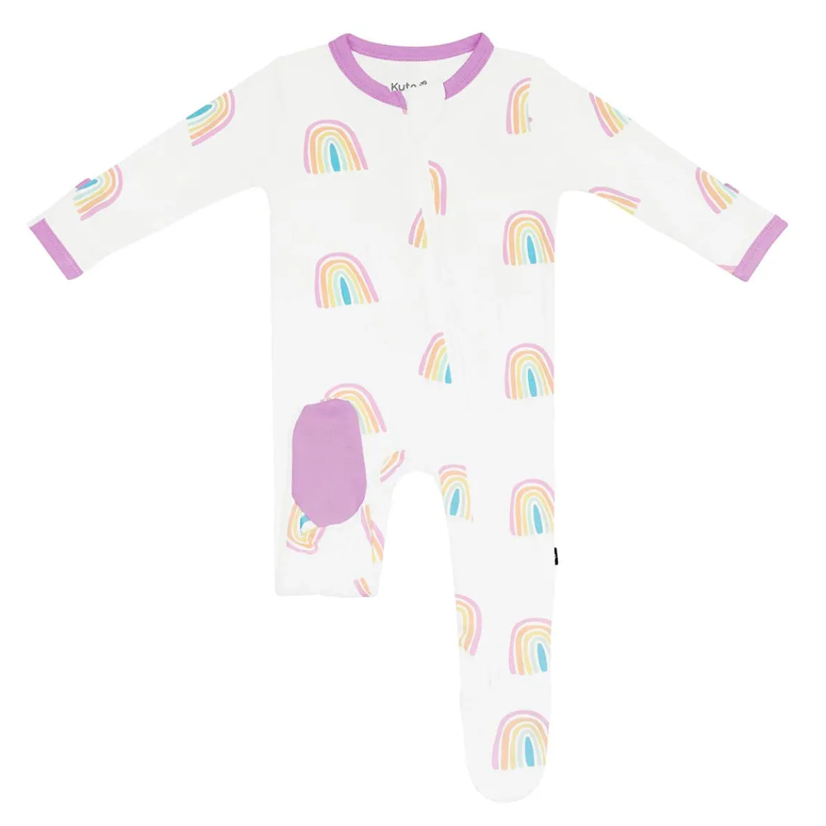 Zippered Footie (Rainbow)