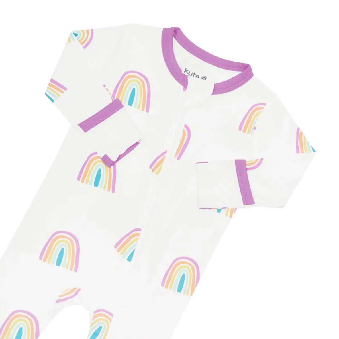 Zippered Footie (Rainbow)