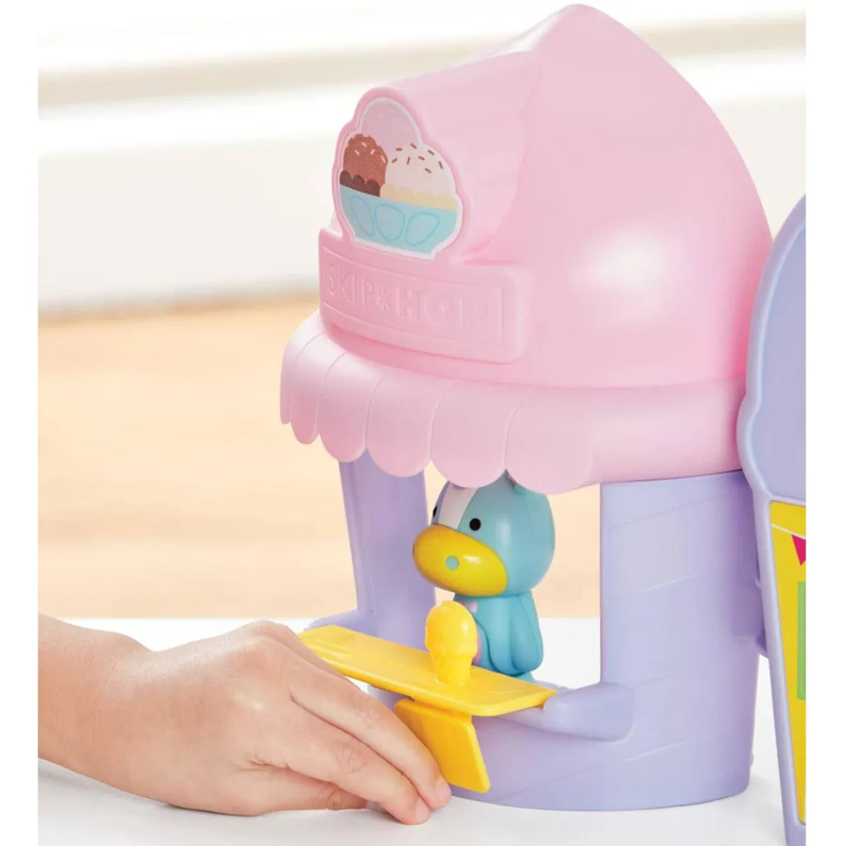 Zoo Unicorn Ice Cream Shoppe Playset