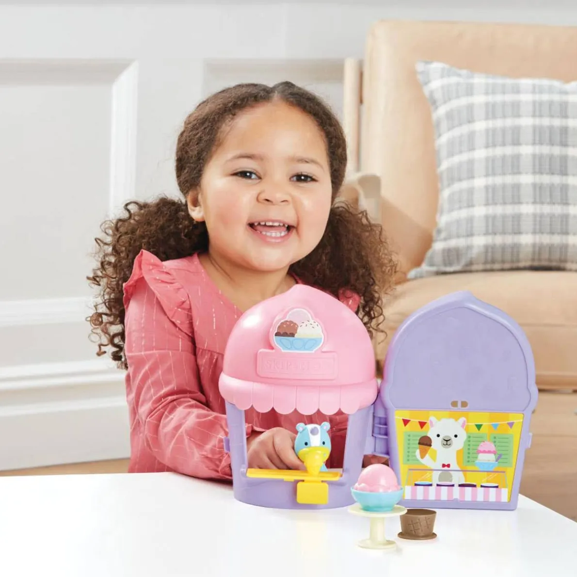 Zoo Unicorn Ice Cream Shoppe Playset